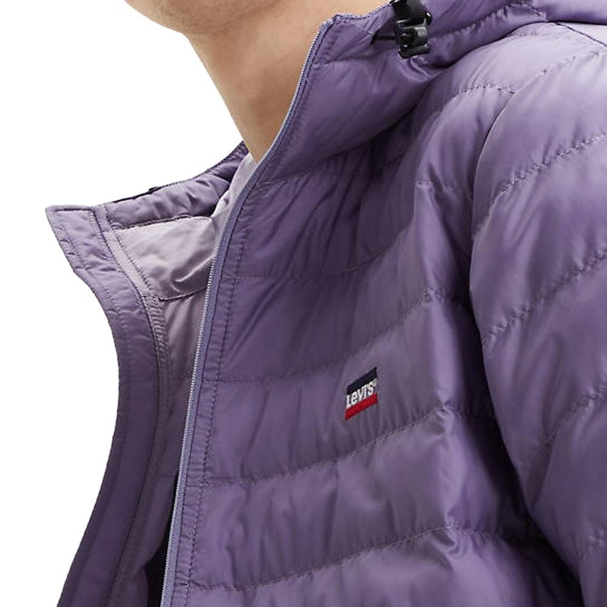 Voir la diapositive 4 : Levi's Doudoune Mauve Home  evis Presidio