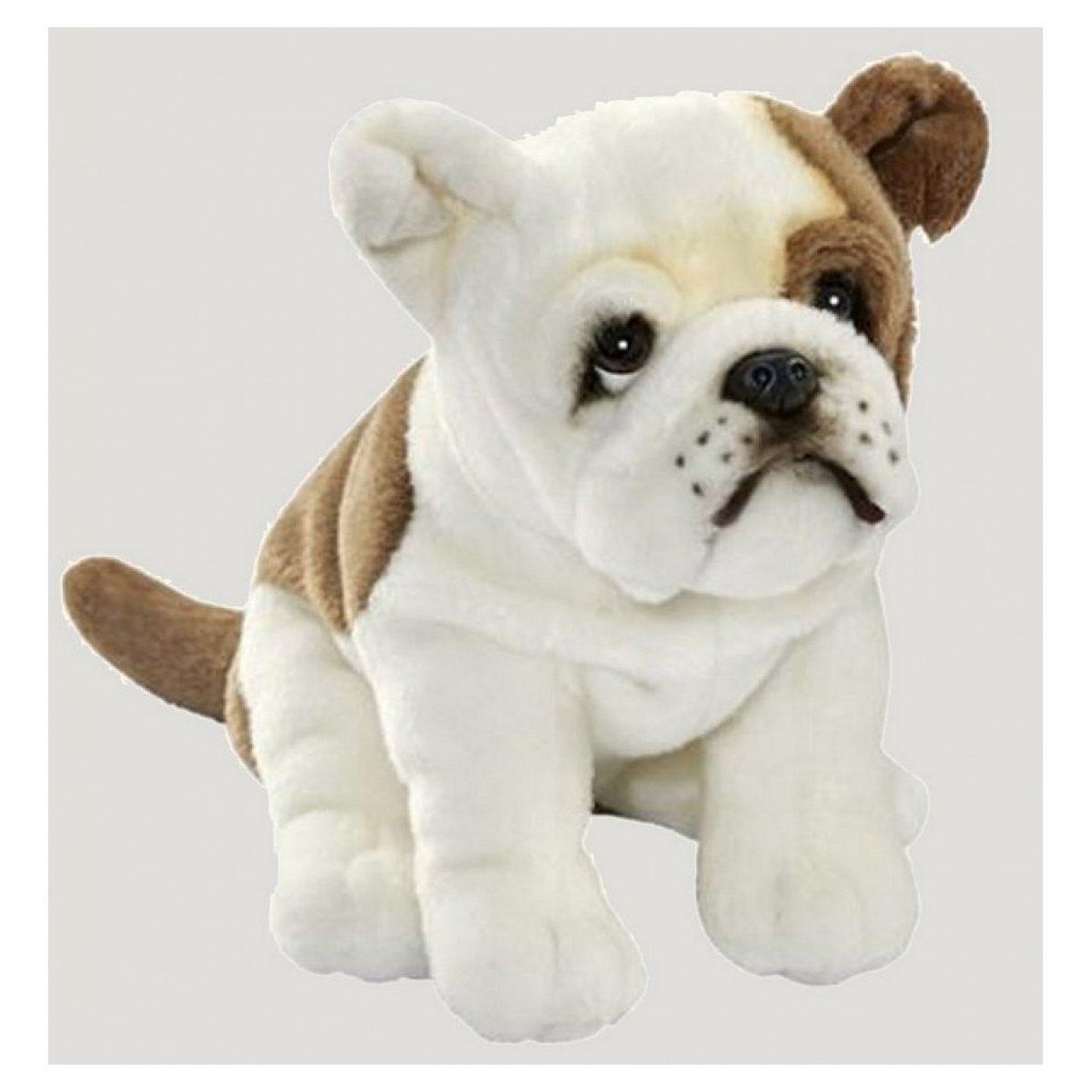 Voir la diapositive 2 : Anima Peluche bulldog francais assis 30cm