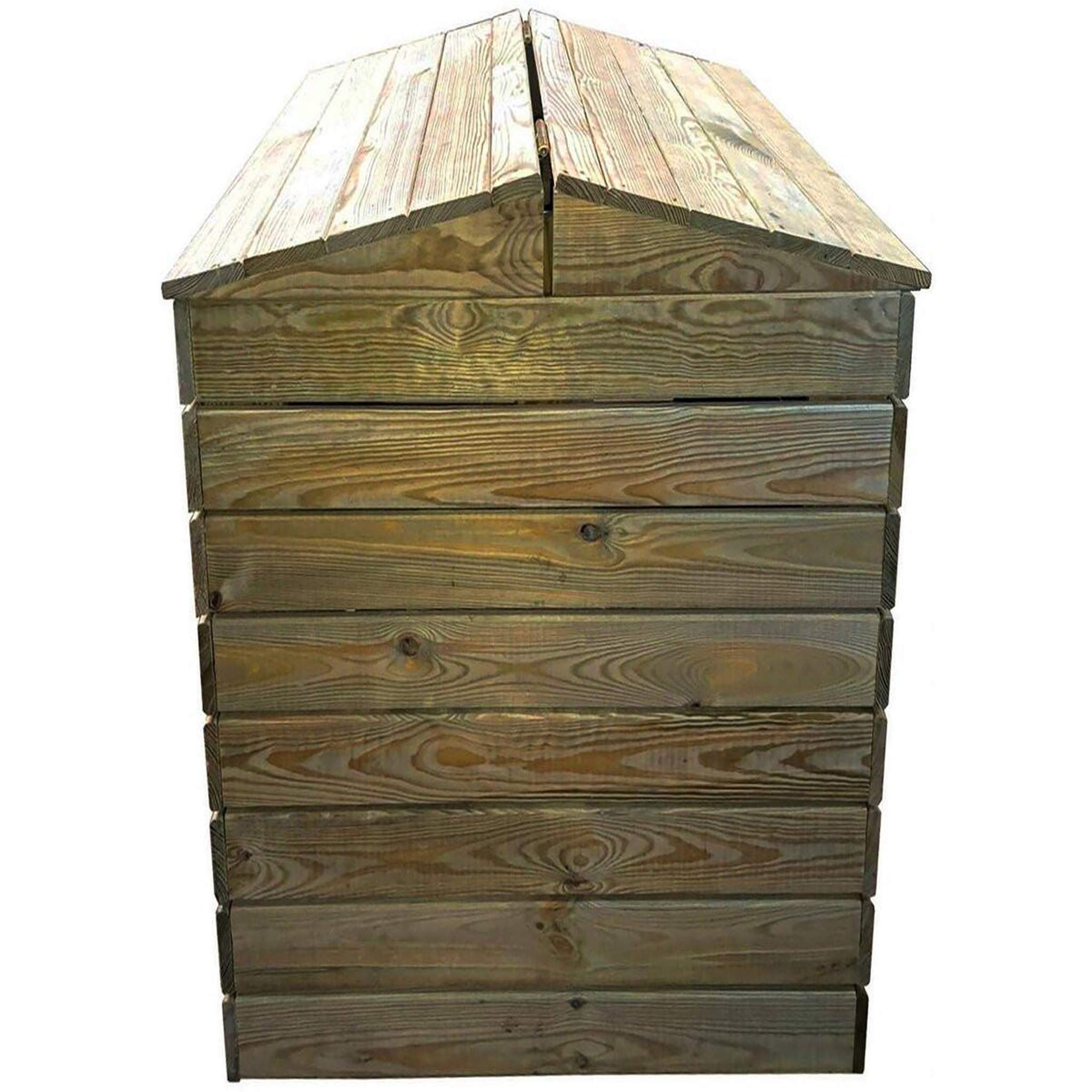 Voir la diapositive 4 : Habitat et Jardin Composteur en bois 500l  douglas  80 x 80 x 85 cm