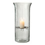 Voir la diapositive 2 : Paris Prix Bougeoir en Verre  Flou  40cm Transparent