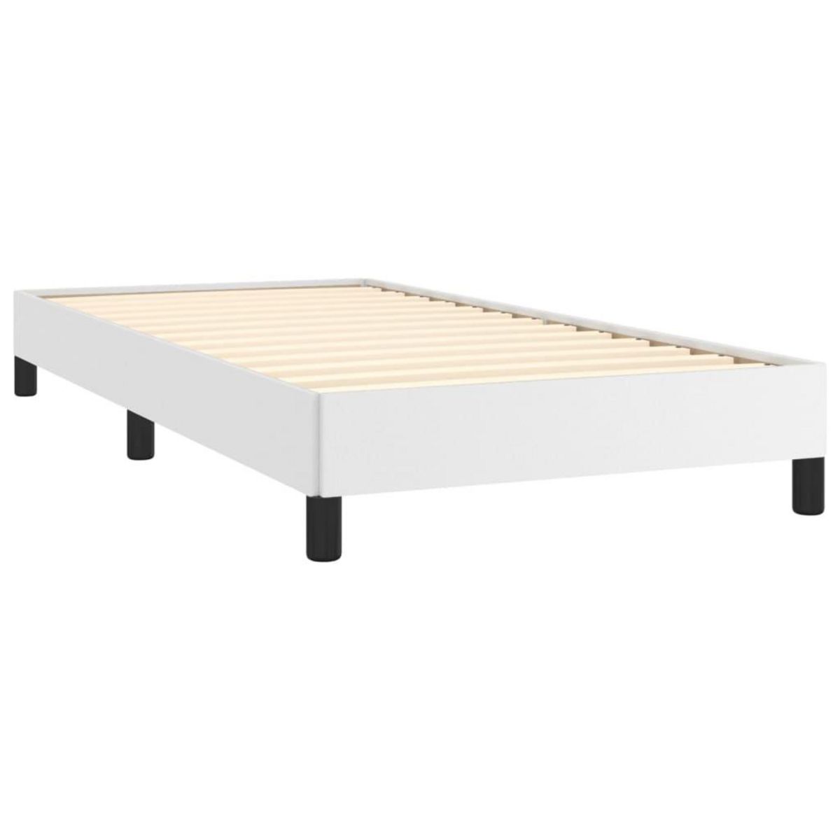 VIDAXL Cadre de lit sans matelas blanc 80x200 cm similicuir
