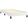 Voir la diapositive 4 : VIDAXL Cadre de lit sans matelas blanc 80x200 cm similicuir