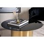 Voir la diapositive 5 : Paris Prix Table Basse Design  Ystad  80cm Noir & Or
