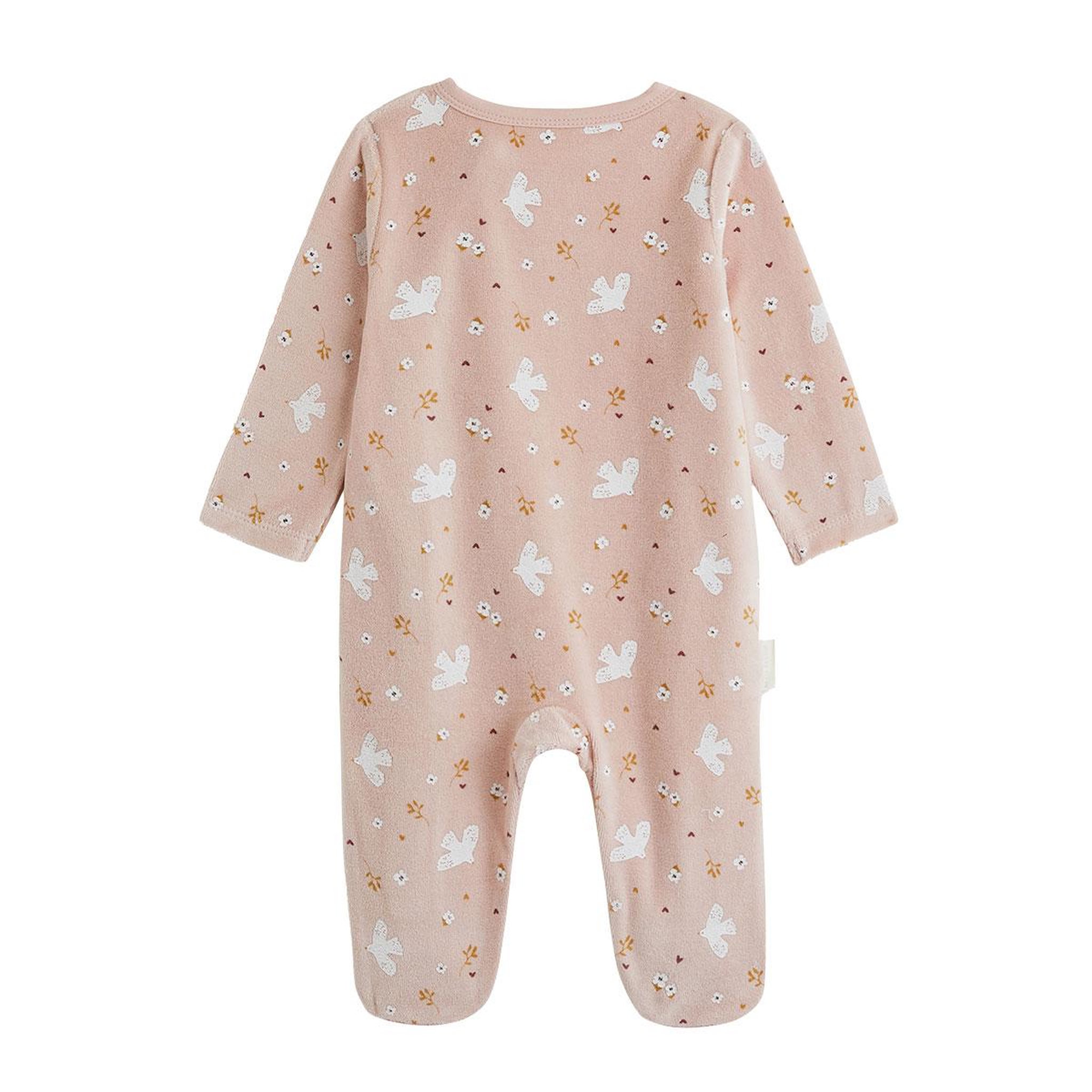 Voir la diapositive 2 : PETIT BEGUIN Lot de 2 pyjamas bébé ouverture zippée Miette