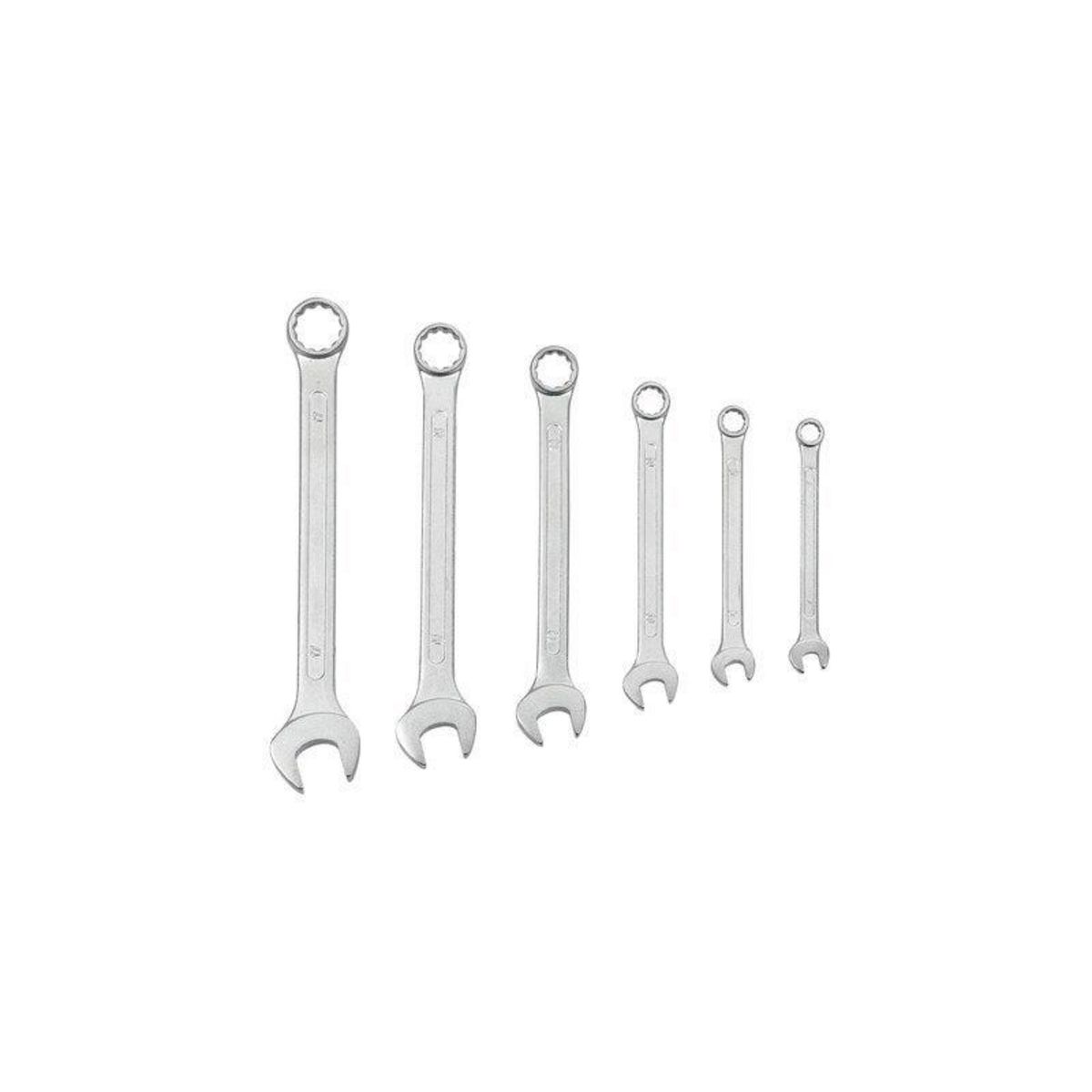 CENTRALE BRICO Clé mixte longue, 7-8-9-13-15-17 mm