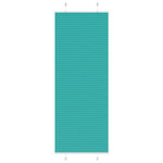 VIDAXL Store plisse vert petrole 80x200 cm largeur du tissu 79,4 cm