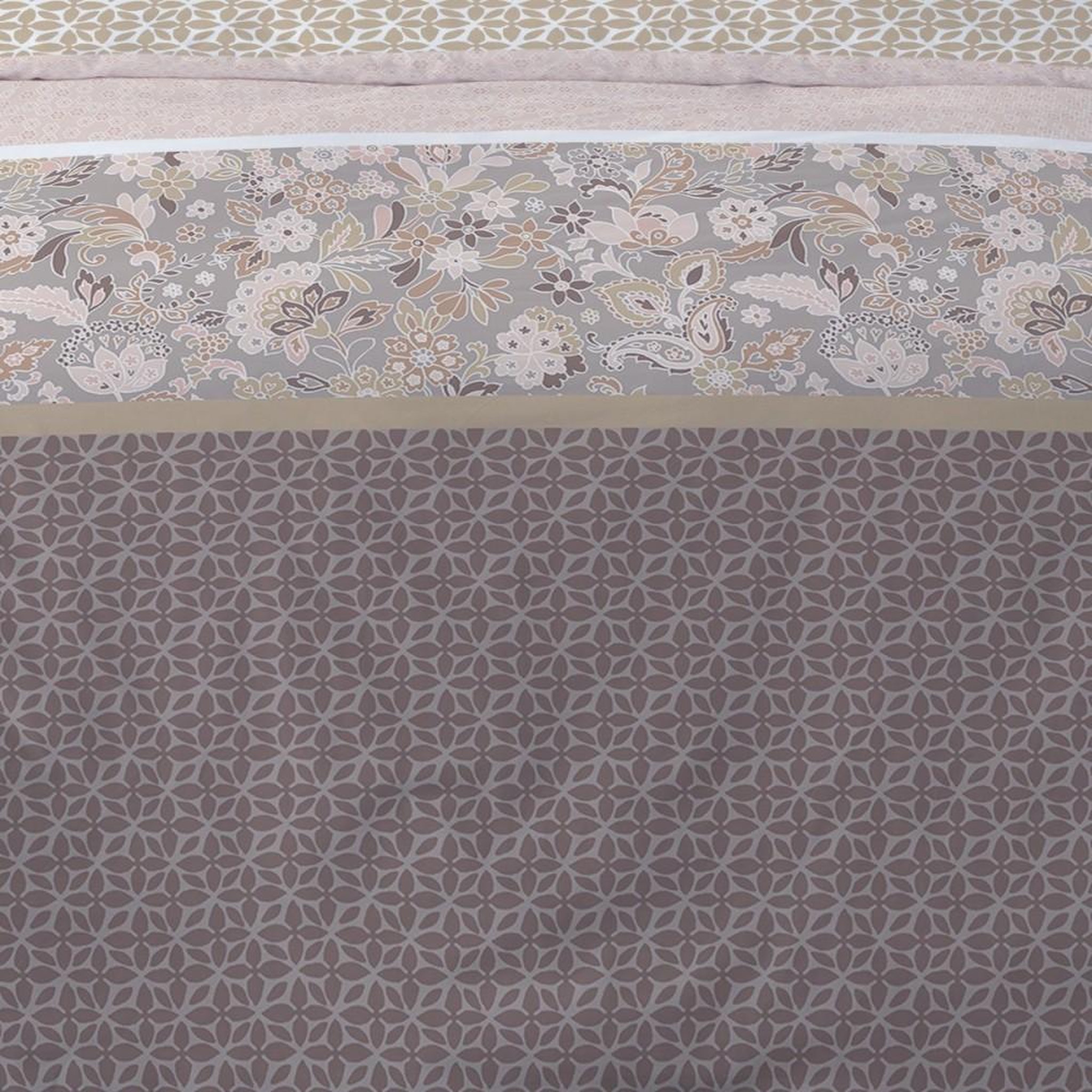 Voir la diapositive 3 : Dourev Housse de couette Flanelle 240x220 FRIDA + 2 taies