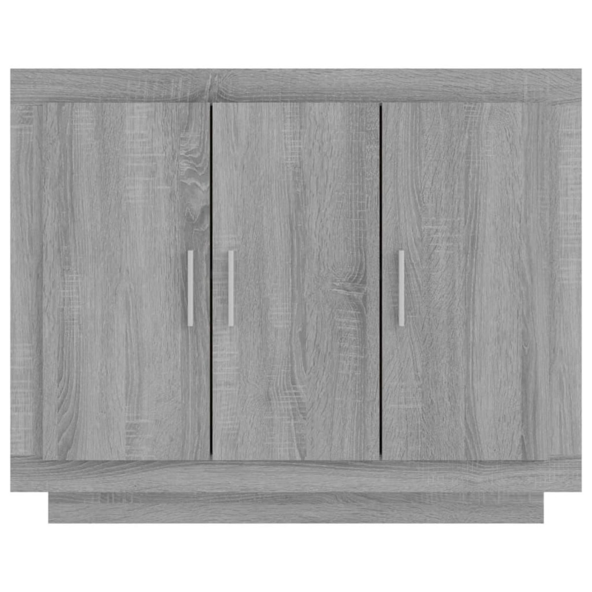 VIDAXL Buffet Sonoma gris 92x35x75 cm Bois d'ingenierie