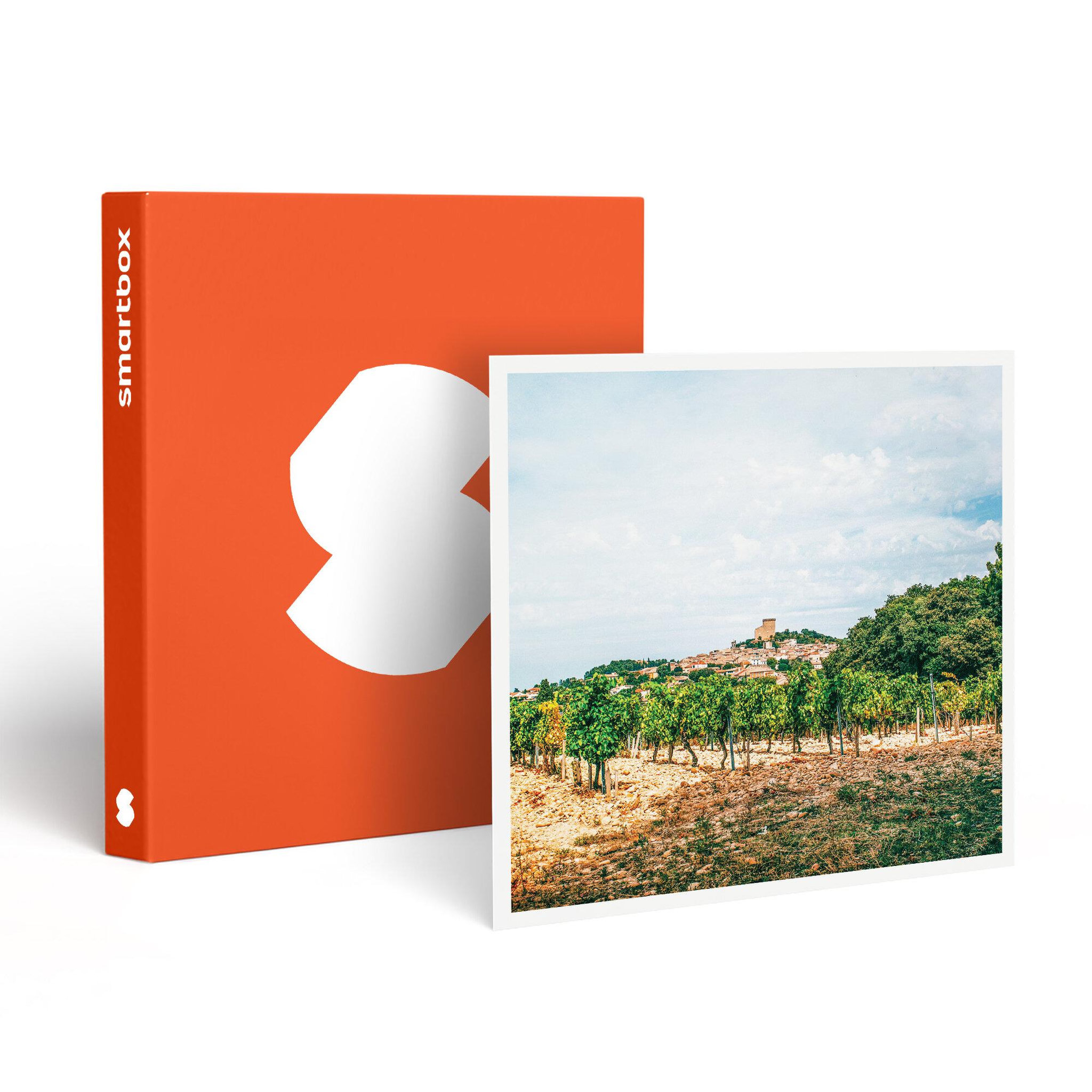 Smartbox Dégustation de 5 vins et visite de cave à châteauneuf-du-pape - coffret cadeau gastronomie