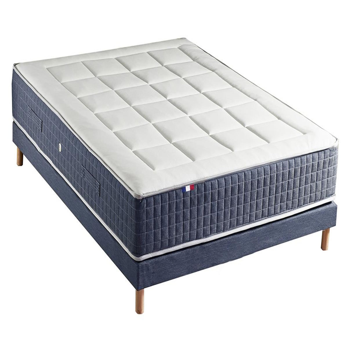 Matelas ressort ensachés 30 cm 140x190 cm KING STYLE