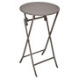 Voir la diapositive 1 : HESPERIDE Table de jardin ronde Greensboro Ø 60 cm 2 places Café - Hespéride
