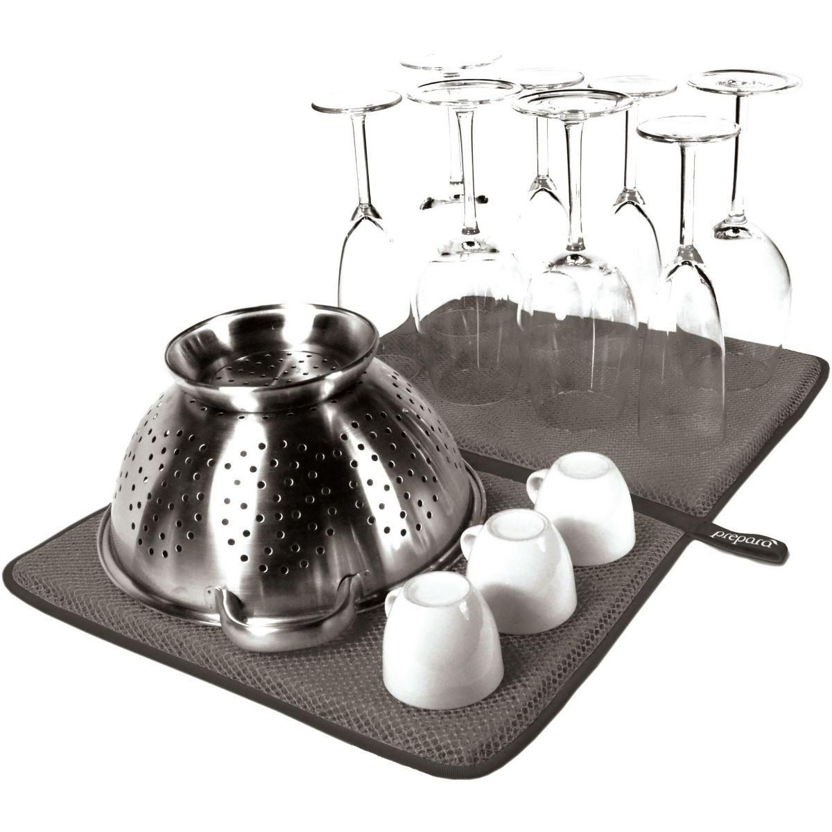 Prepara Tapis de séchage DE SECHAGE ANTIBACTERIEN  GRIS