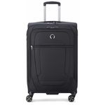 Delsey Valise souple Helium DLX TSA 71cm. Coloris disponibles : Noir
