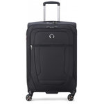 Delsey Valise souple Helium DLX TSA 71cm. Coloris disponibles : Noir