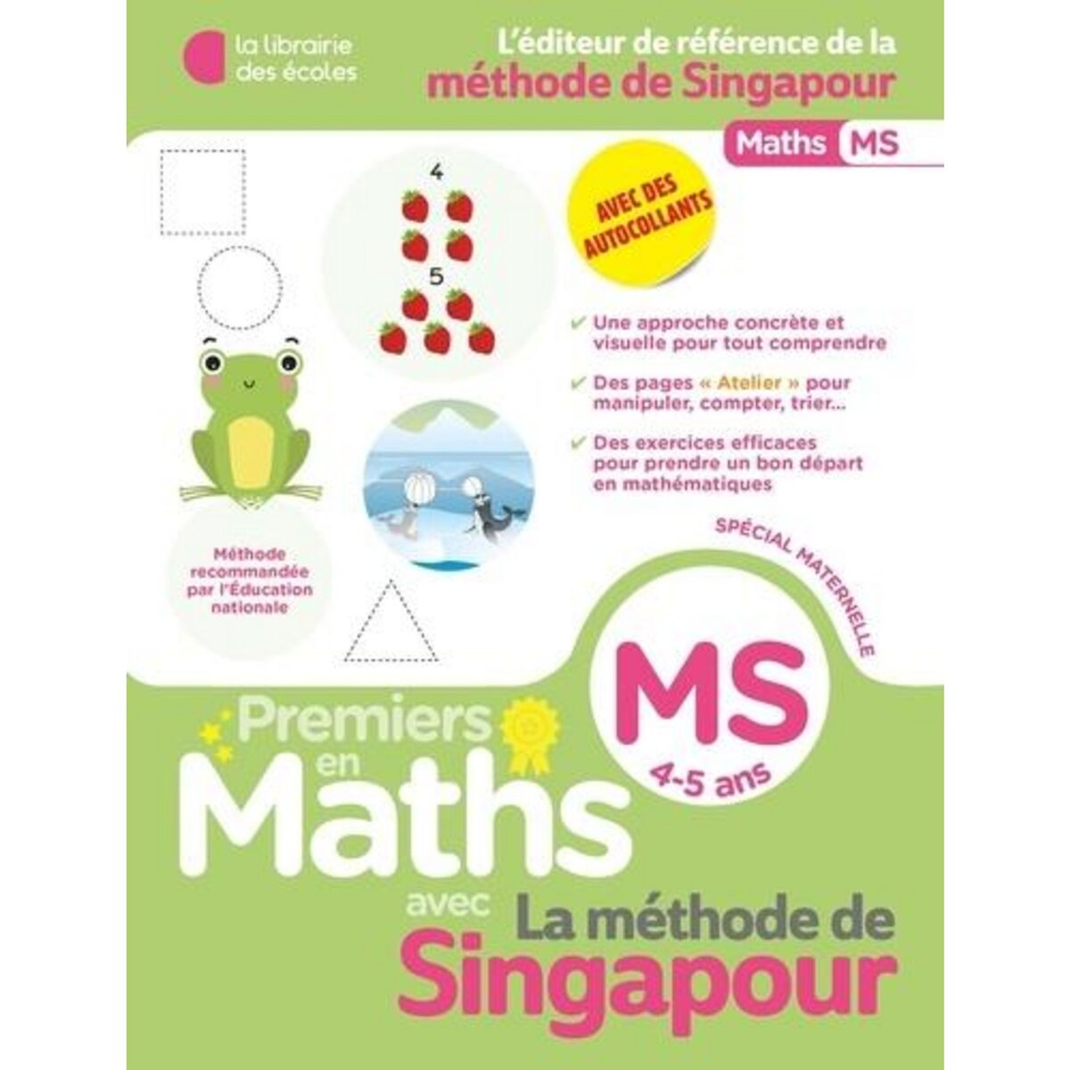 PREMIERS EN MATHS AVEC LA METHODE DE SINGAPOUR MS, Yun Xander