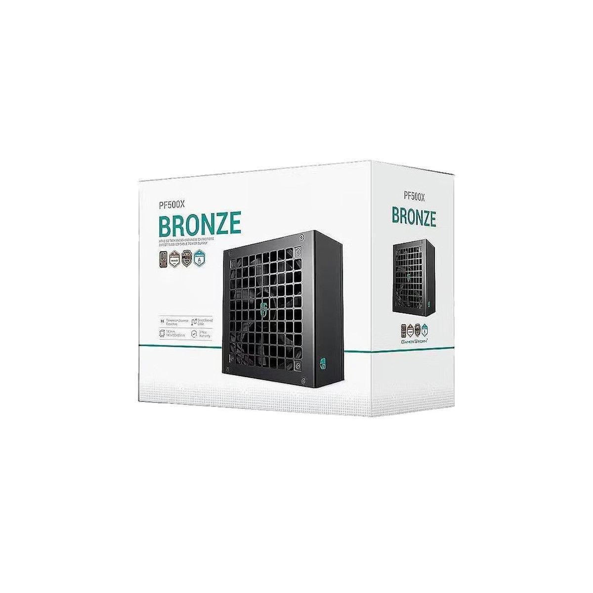 Deepcool Alimentation DeepCool PF500X 500W 80 PLUS Bronze