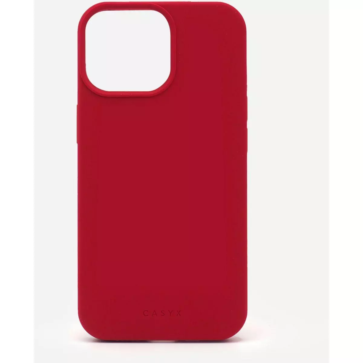 CASYX Coque iPhone 15 Pro Max Magsafe Rouge Carmin