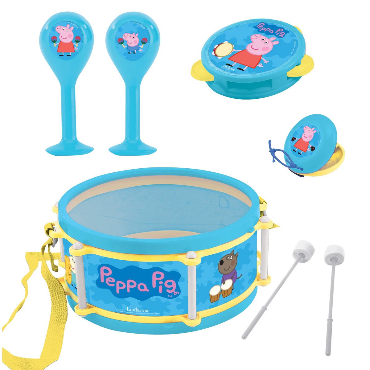 Lexibook Set Musical 7pcs Peppa Pig