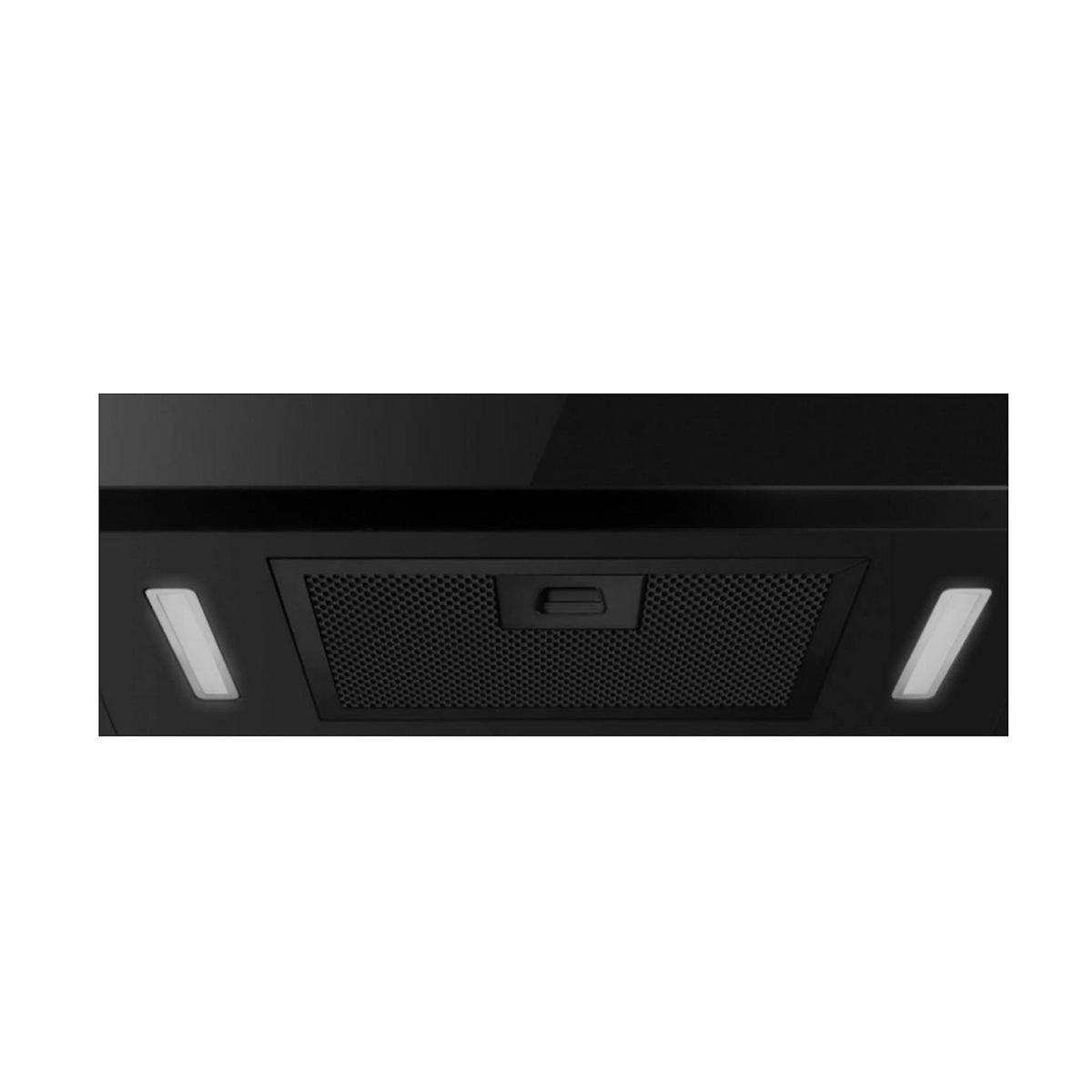 Amica Hotte décorative inclinée 60cm 546m3/h noir - AHIGN6600A++