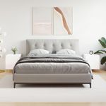 VIDAXL Tables de chevet 2 pcs blanc brillant 40x40x50 cm