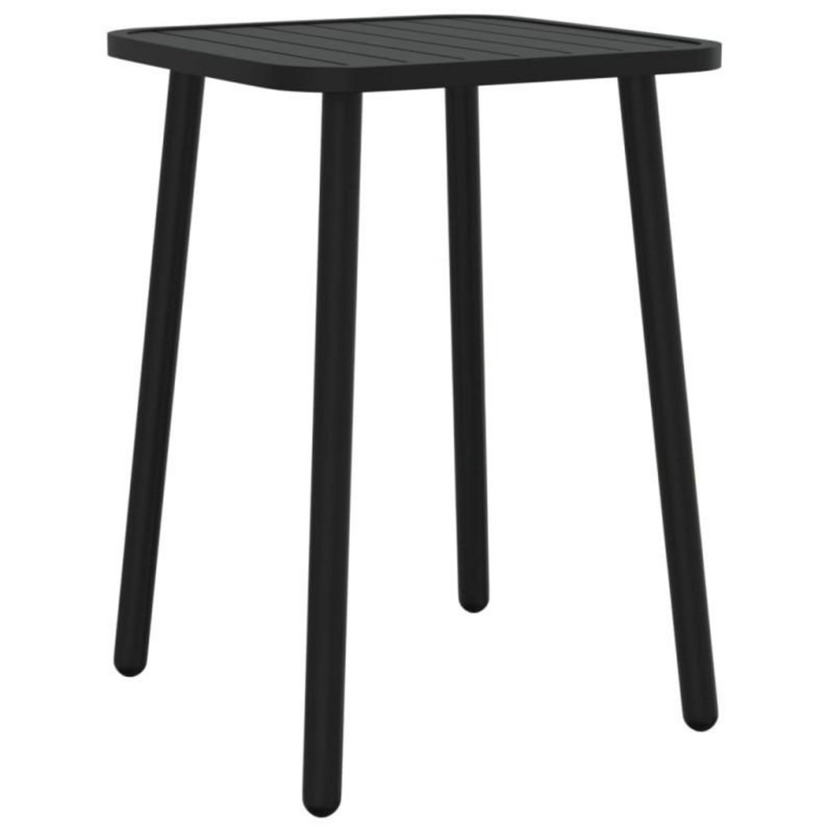 VIDAXL Table de jardin anthracite 50x50x71 cm acier