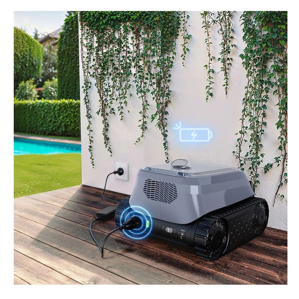 Zodiac Robot electrique de piscine sans fil fond, parois et ligne d'eau - of 42 iq