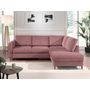 Voir la diapositive 5 : LISA DESIGN Brooke - canapé d'angle droit - convertible - 5 places - en velours