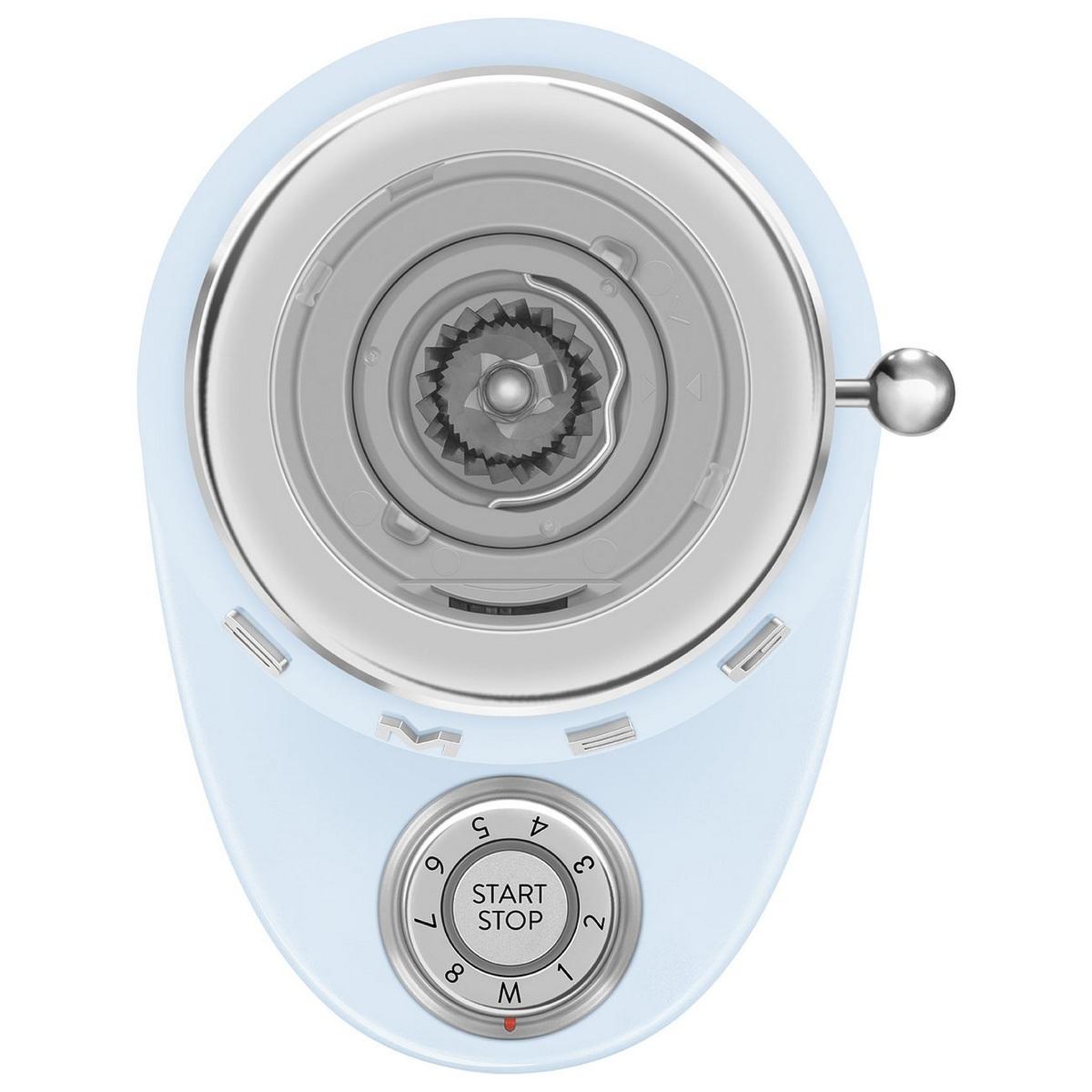 Voir la diapositive 5 : SMEG Moulin à café 240g 150w bleu azur - cgf03pbeu