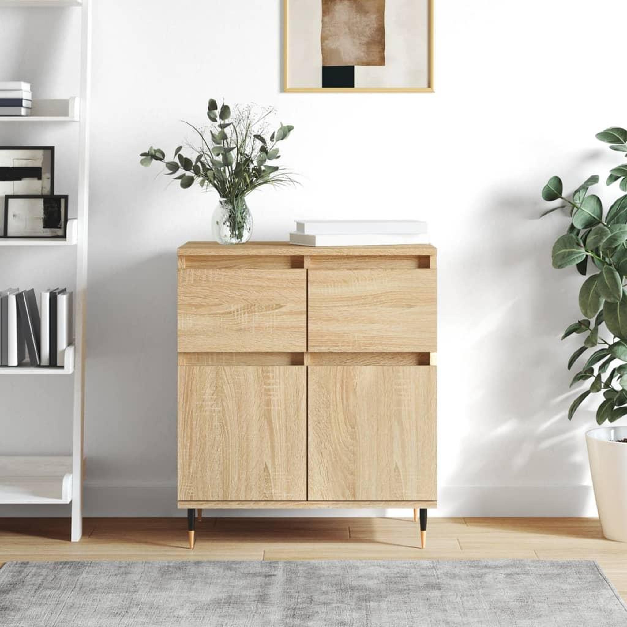 VIDAXL Buffet Chene sonoma 60x35x70 cm Bois d'ingenierie