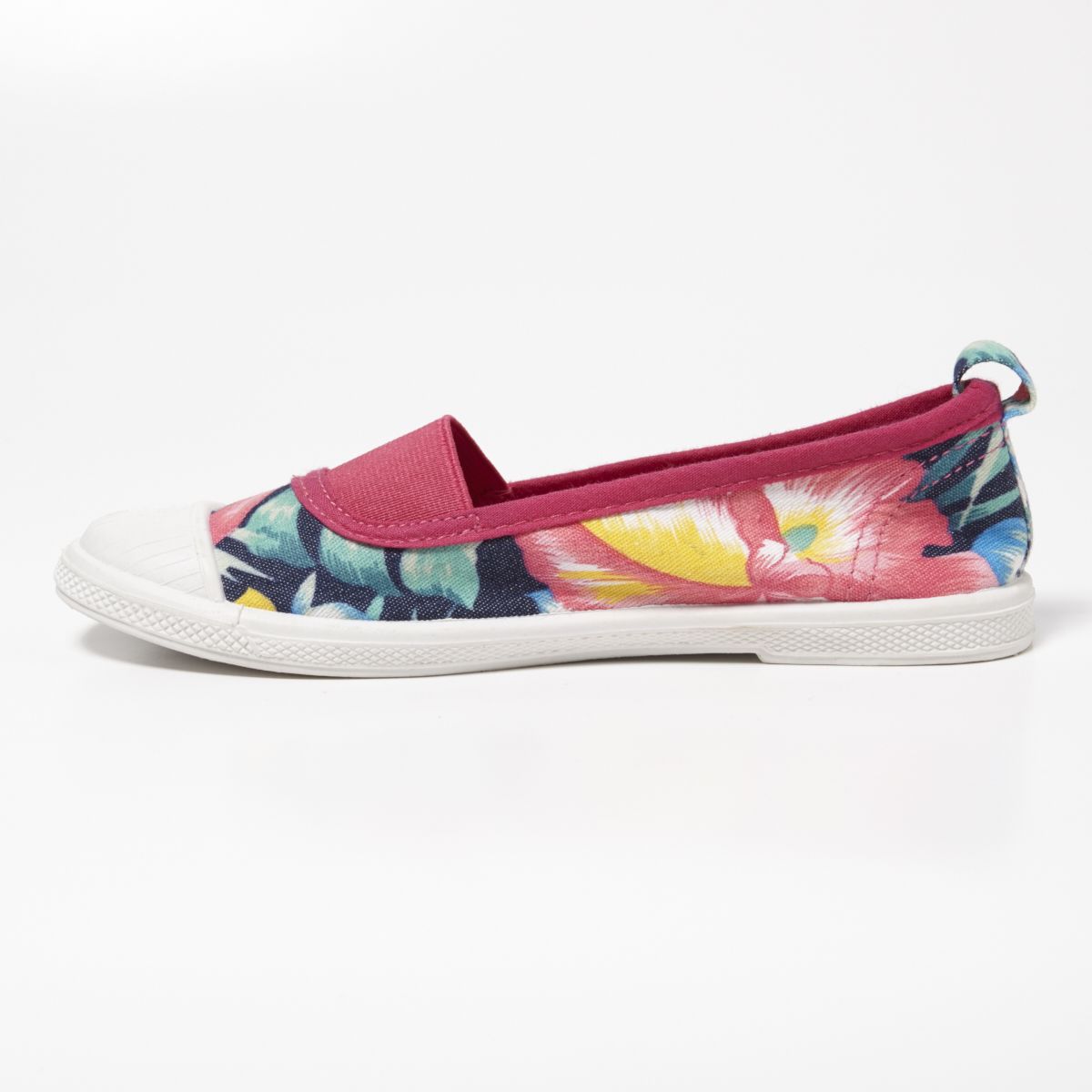 IN EXTENSO Basket en toile fille du 25 au 35