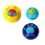 Voir la diapositive 2 : Paris Prix Lot de 3 Balles  Anti-Stress  7cm Multicolore