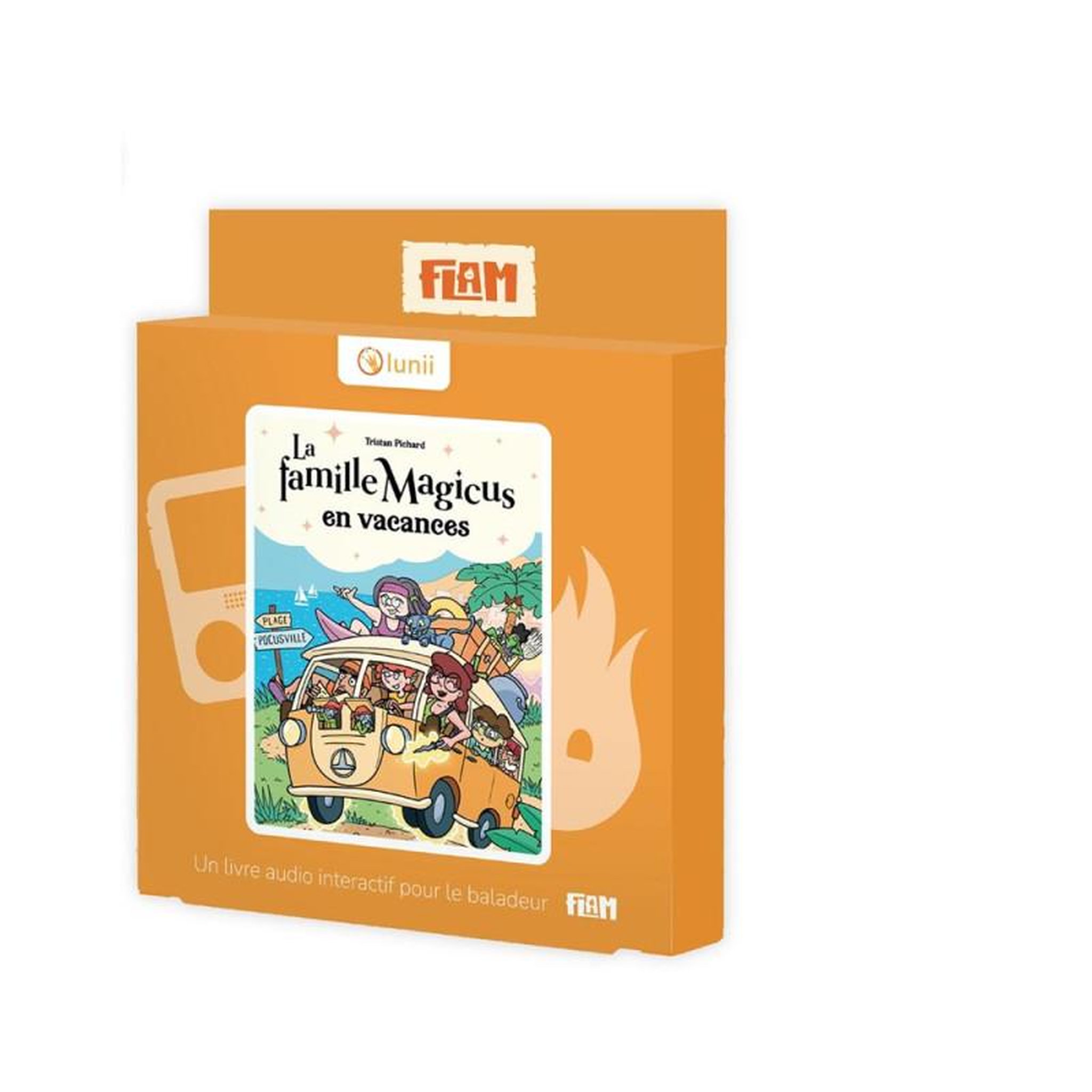 Lunii Coffret livre audio Lunii FLAM La famille Magicus 2