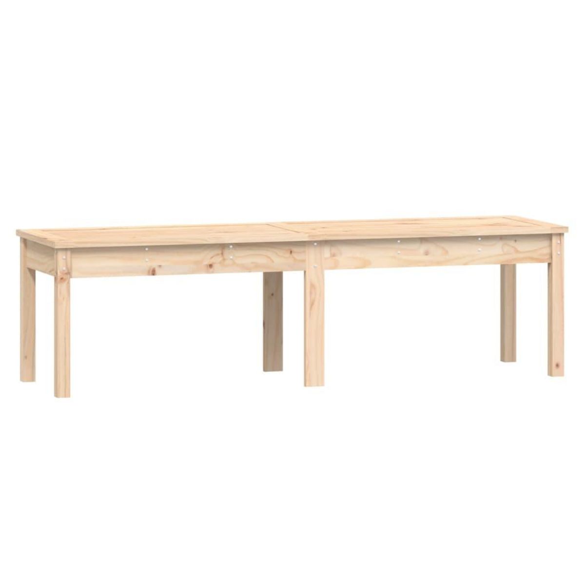 VIDAXL Banc de jardin a 2 places 159,5x44x45 cm bois massif de pin