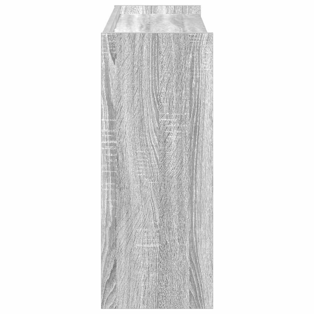 VIDAXL Etagere a chaussures sonoma gris 80x25x62 cm bois d'ingenierie