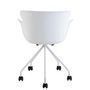 Voir la diapositive 4 : Paris Prix Fauteuil de Bureau Design  Eva  81cm Blanc