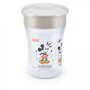 NUK Lot 2 tasses d'apprentissage Magic Cup 360 Mickey 230ml 8M+
