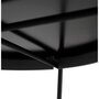 Paris Prix Table Basse Design en Verre  Rona  83cm Noir