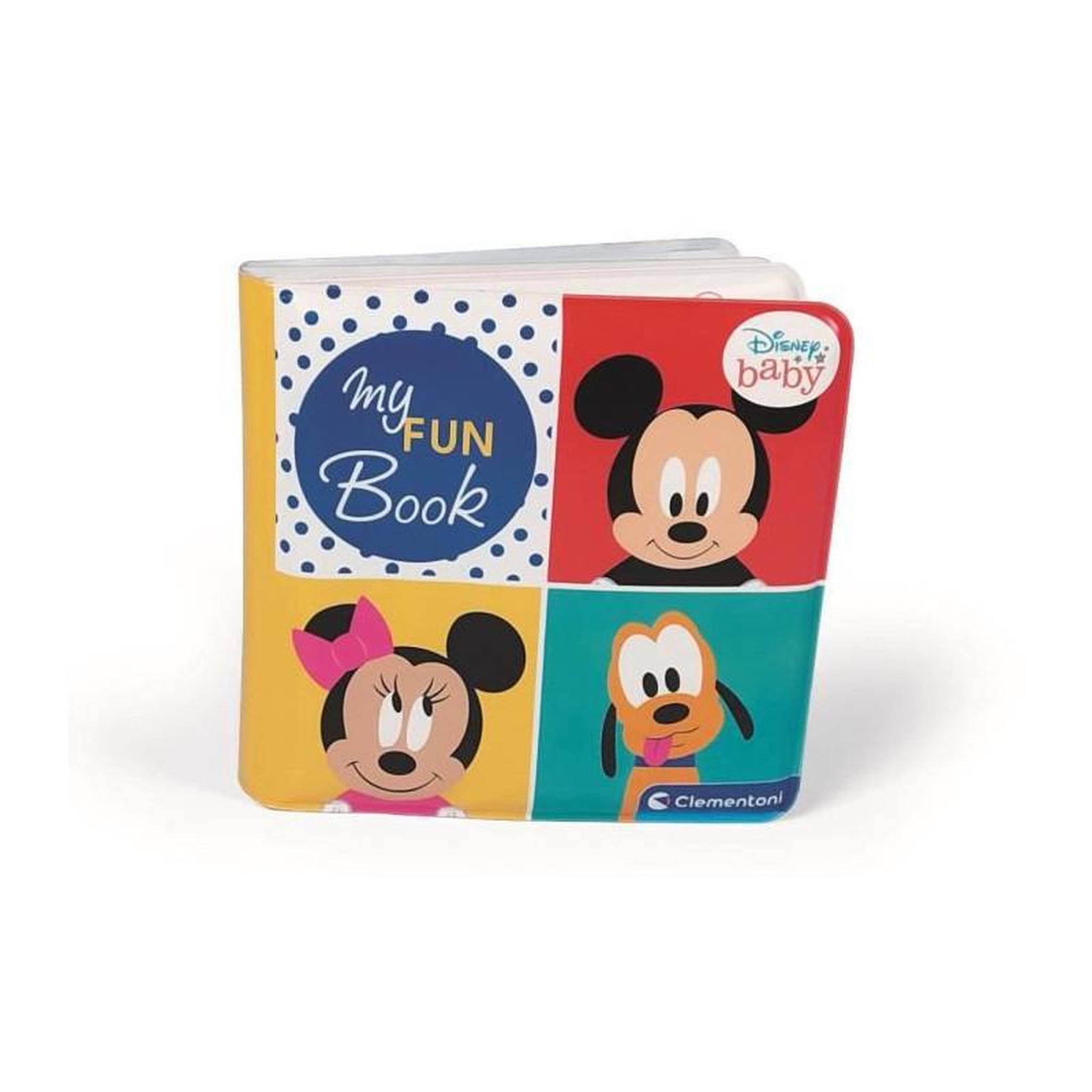 Voir la diapositive 3 : CLEMENTONI Jeu d éveil Clementoni Mon premier livre Baby Mickey