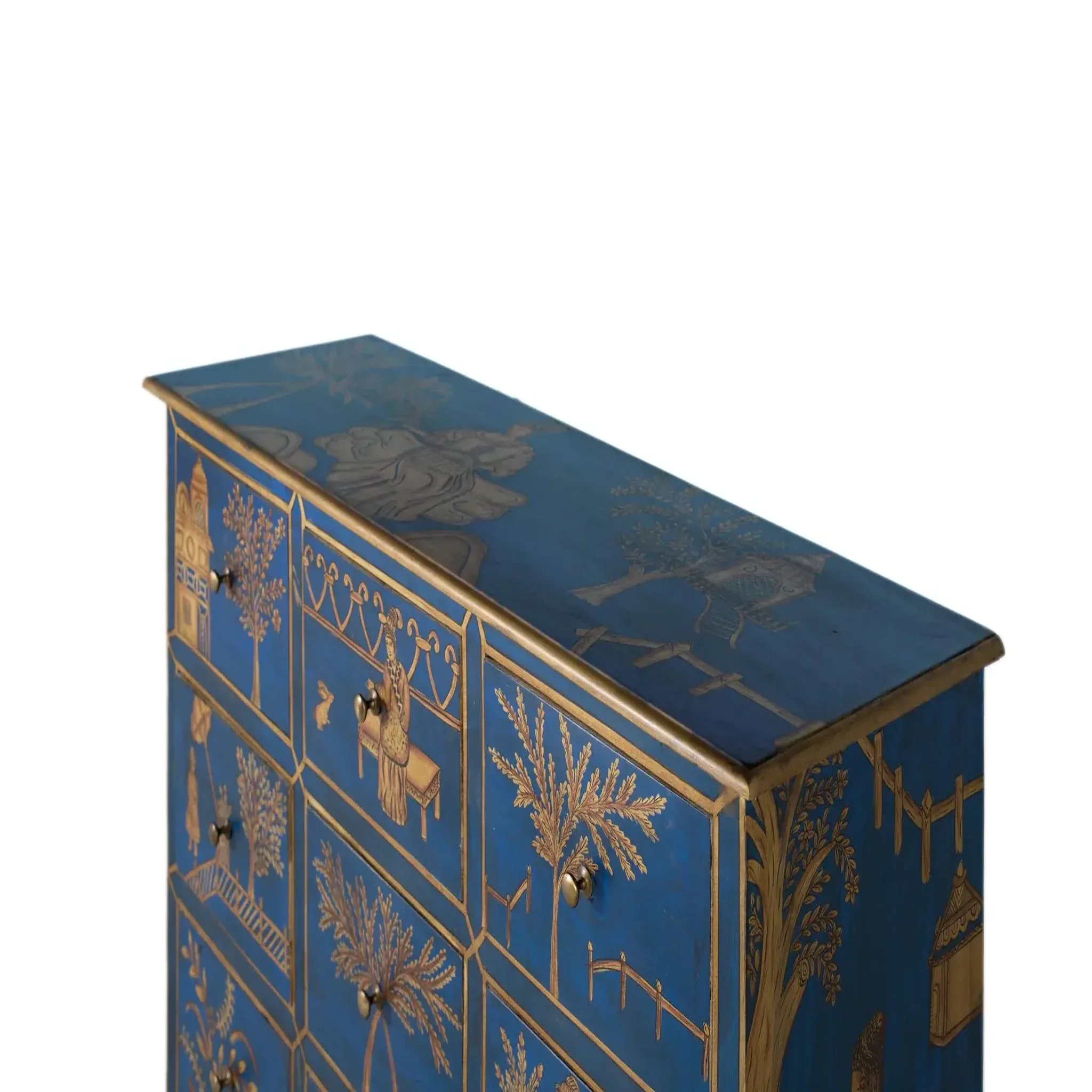 Voir la diapositive 2 : GINER Y COLOMER SL Commode en bois de manguier 120 cm style classique moderne