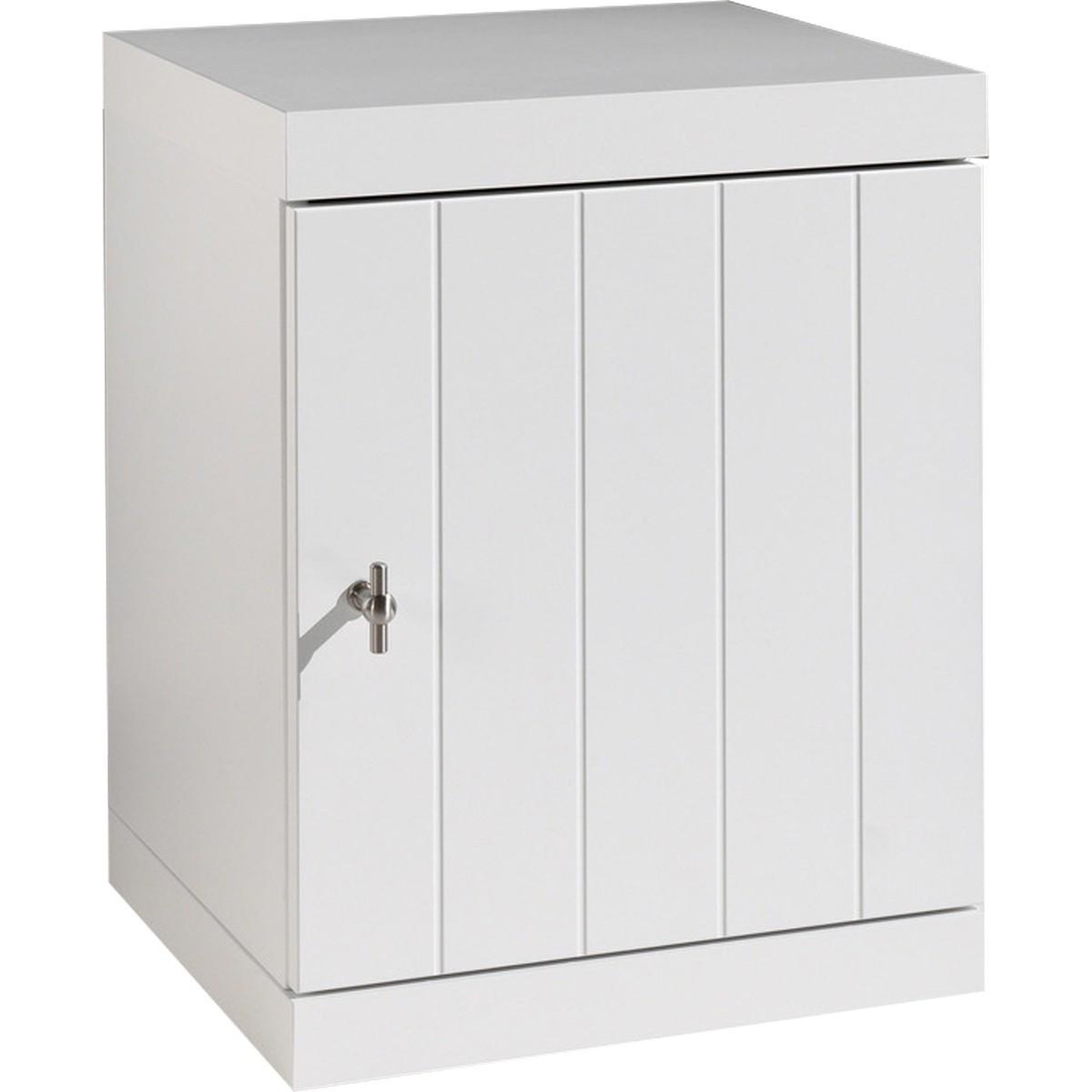 Paris Prix Table de chevet enfant  robin  55cm blanc