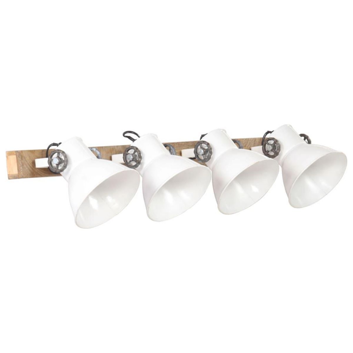 VIDAXL Lampe murale industrielle Blanc 90x25 cm E27