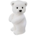ATMOSPHERA Ours petit debout blanc h25cm