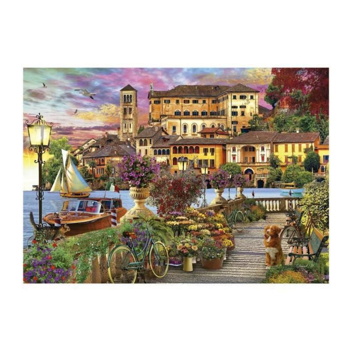 EDUCA PROMENADE ITALIENNE - Puzzle de 1500 pieces