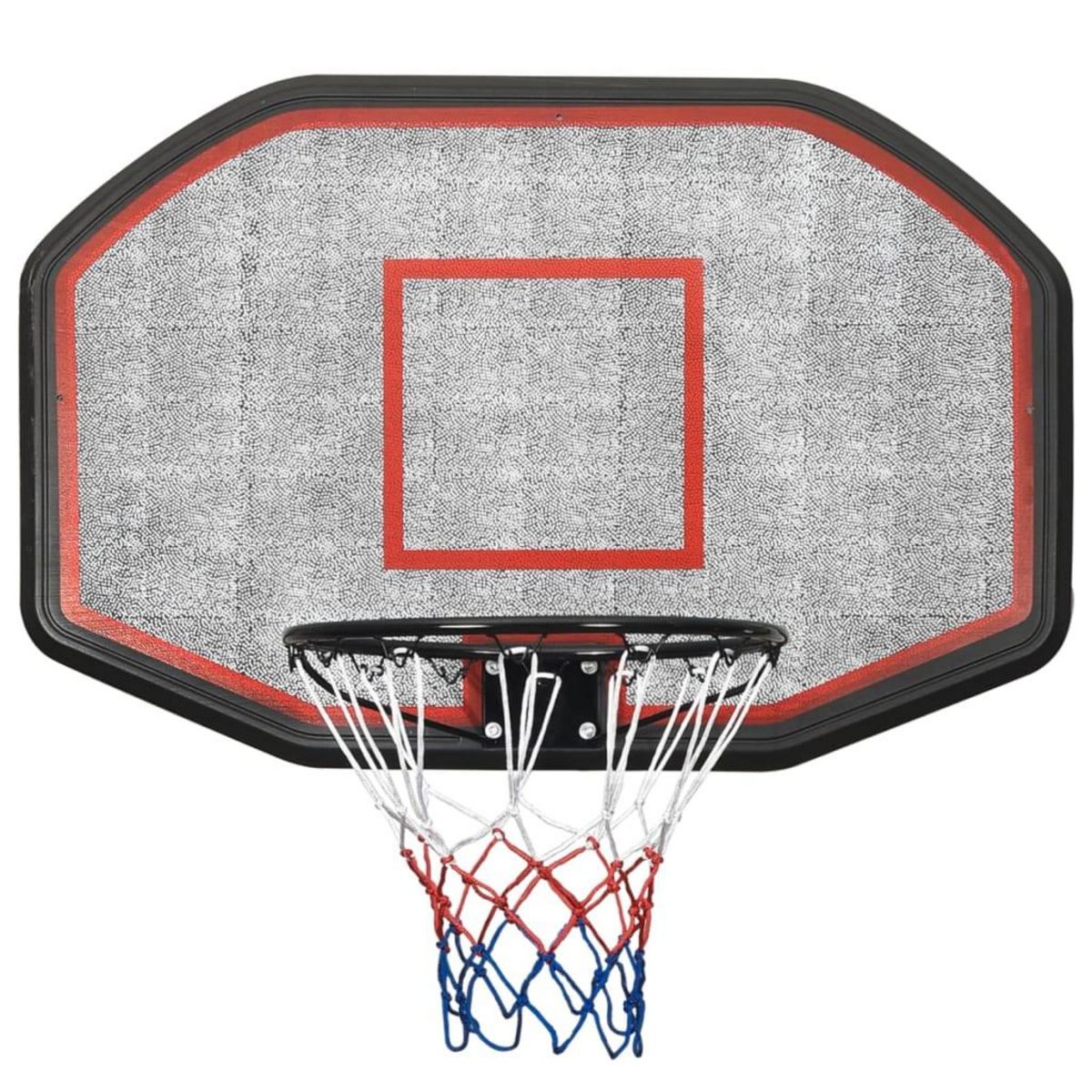 VIDAXL Panneau de basket-ball Noir 109x71x3 cm Polyethylene
