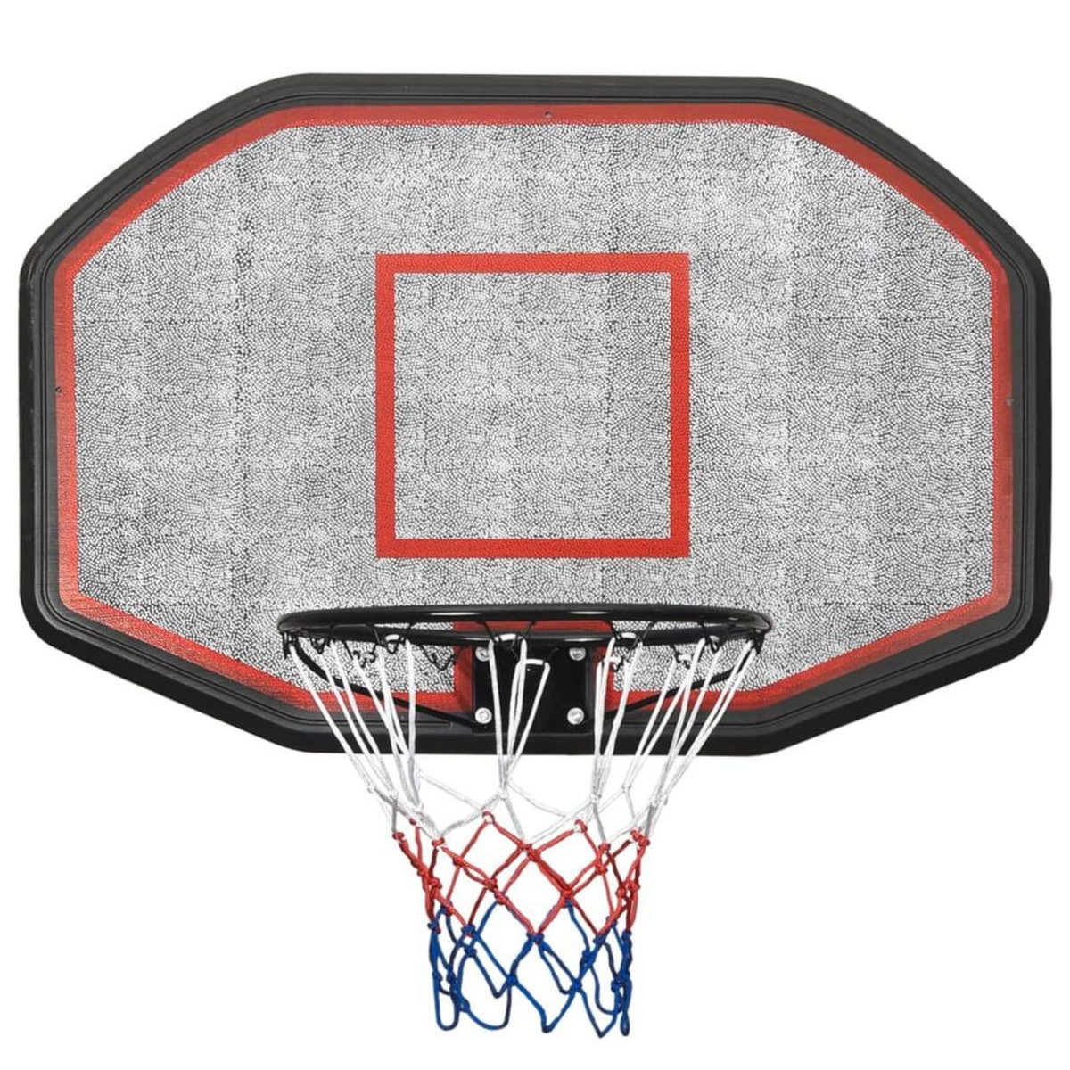 VIDAXL Panneau de basket-ball Noir 109x71x3 cm Polyethylene