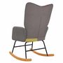 Voir la diapositive 5 : VIDAXL Chaise à bascule Patchwork Tissu