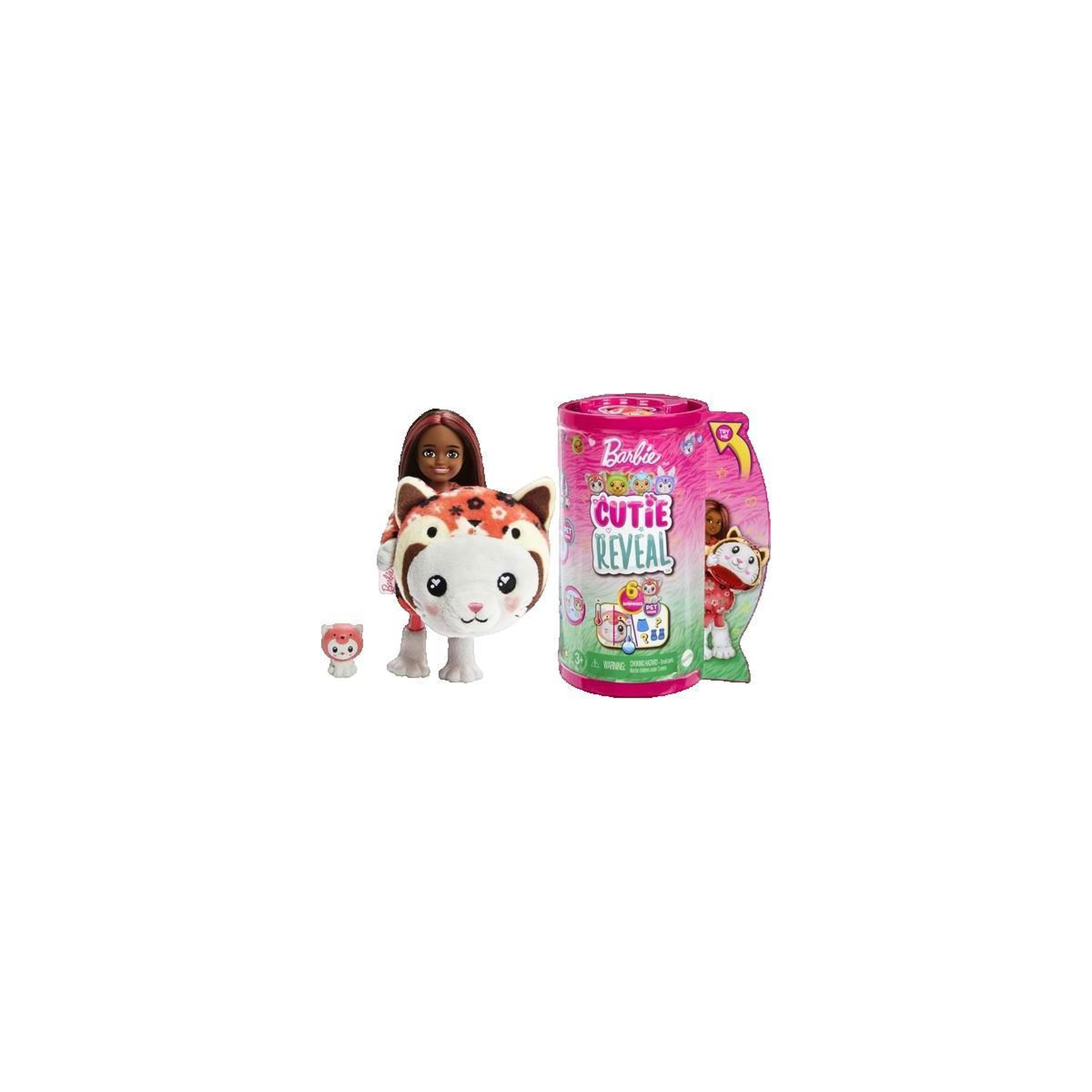 Voir la diapositive 2 : BARBIE Poupée Barbie Cutie Reveal Chelsea Kotek-Panda