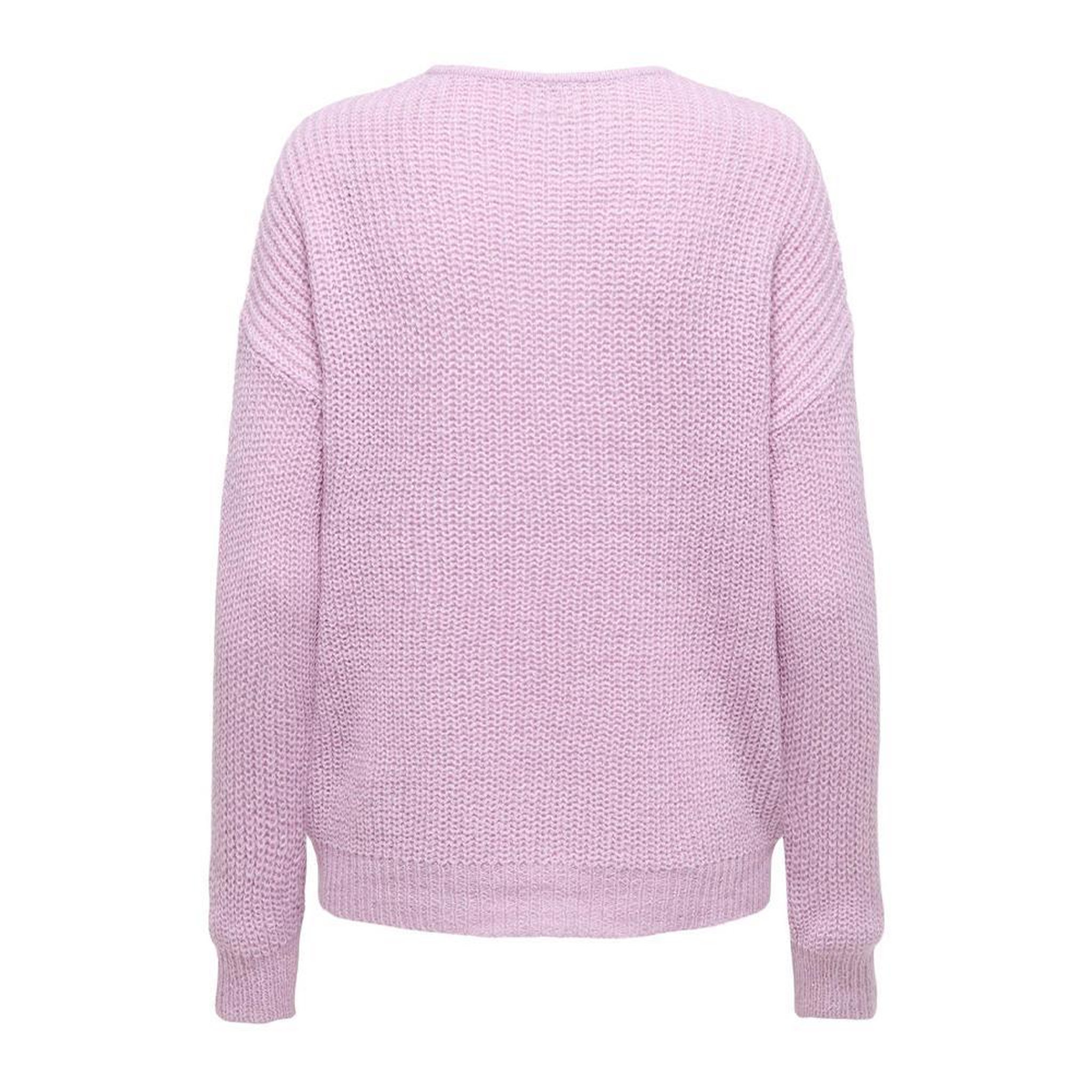 Voir la diapositive 5 : JACQUELINE DE YONG Pull Rose Femme JDY New Megan