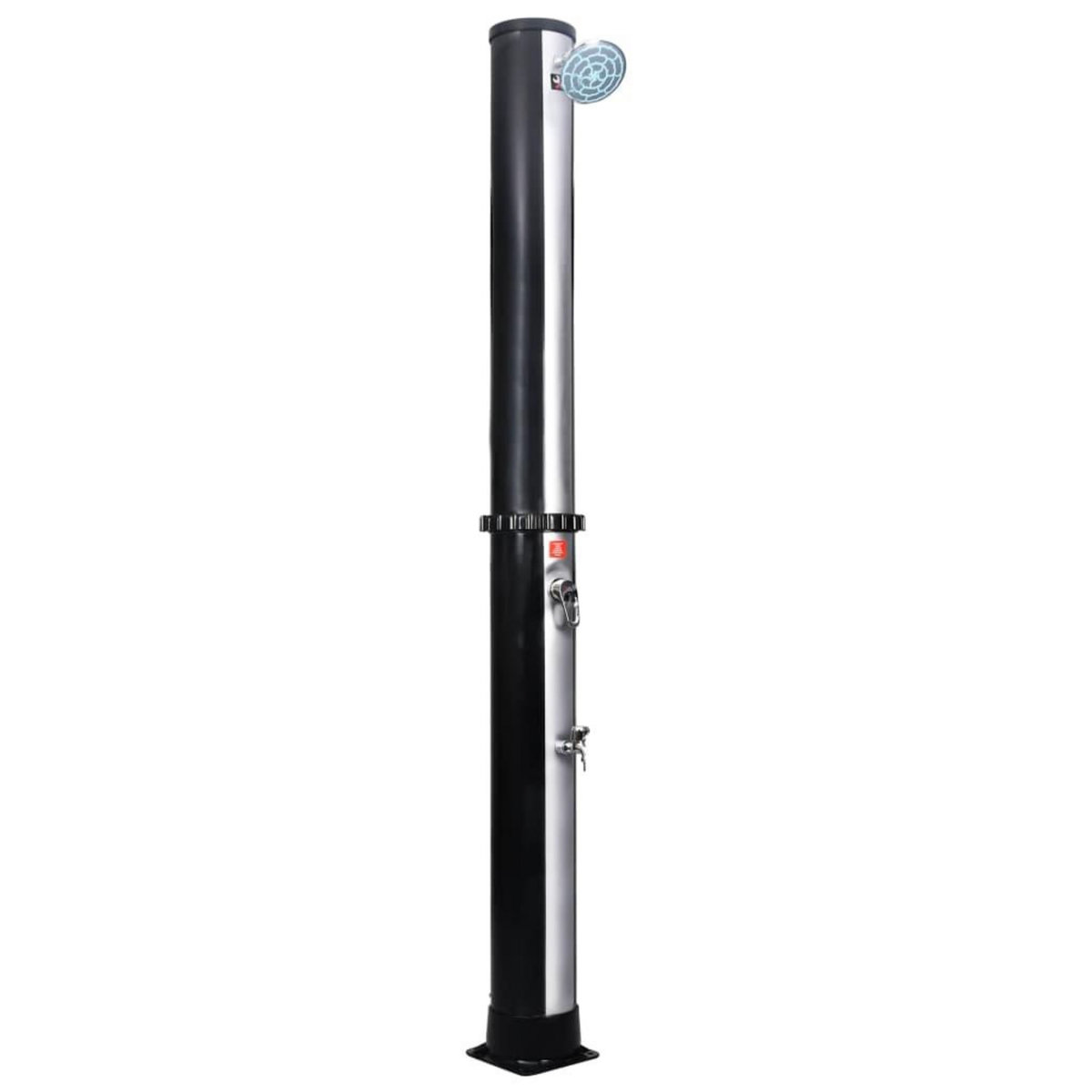 VIDAXL Douche solaire d'exterieur avec pomme de douche et robinet 40 L
