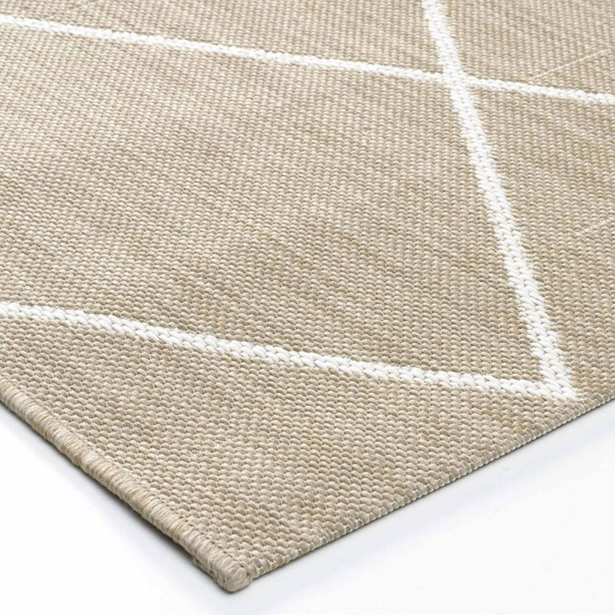 Douceur d'Intérieur Tapis rectangle 120x170 cm tissé plat Damira